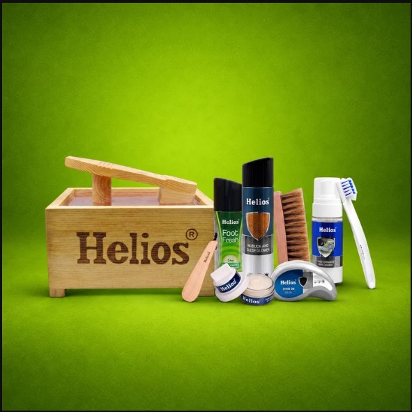 Helios Complete Shoe Care Valet Kit